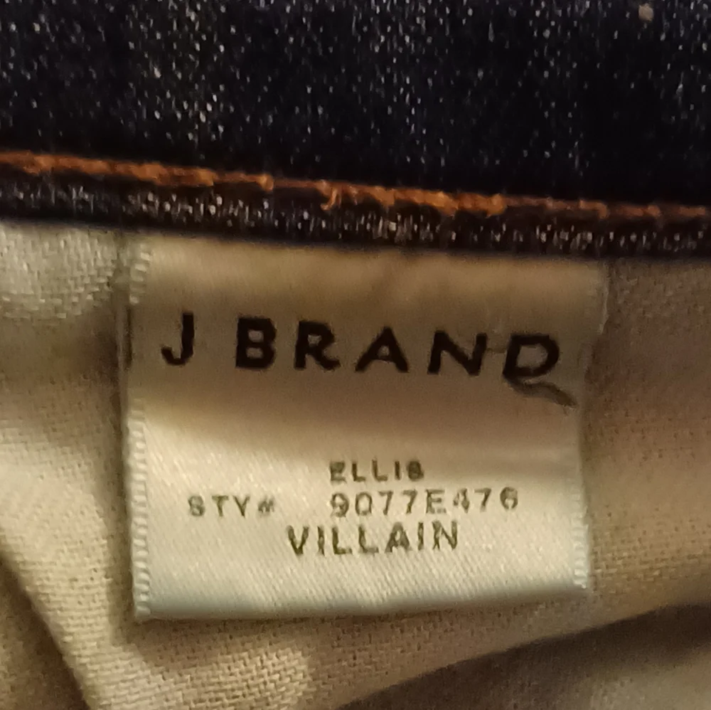 J. Brand Sz 29 Ellis Villain Distressed Destructed Ripped Skinny Jeans - Picture 6 of 16